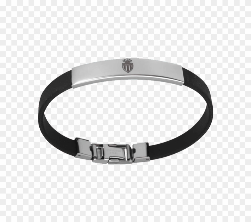As Monaco Black Silicone Bracelet By Albanu - Bracelet Clipart
