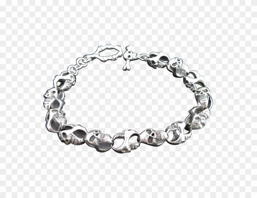 Skulls Entangled Bracelet - Bracelet Clipart