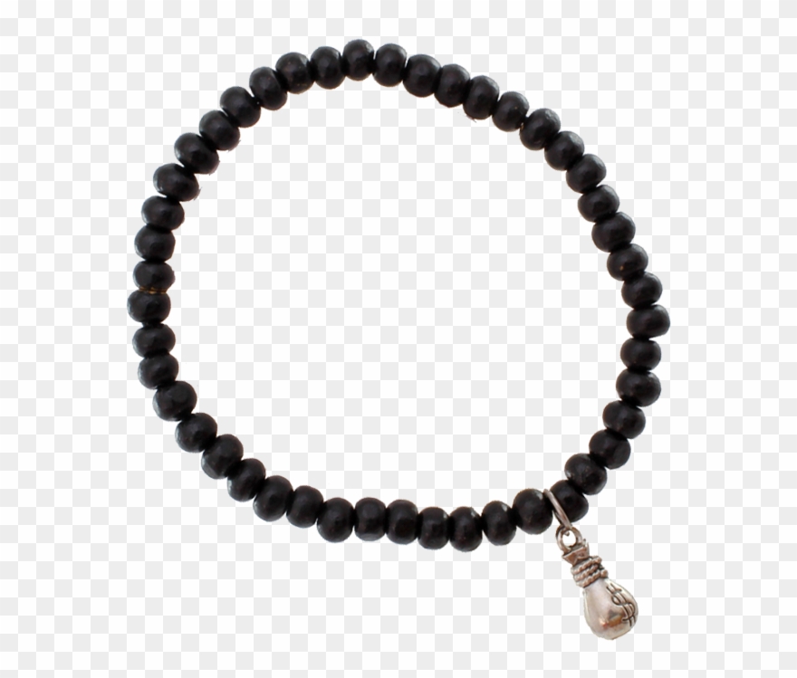 'money Heist' Bead Bracelet W/ Clock Charm - Bracelet Clipart