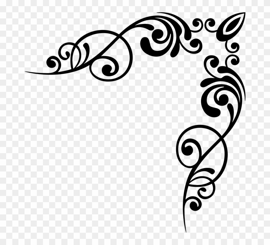 Photo Geometric Ornamental Decorative - Clip Art Decorative Borders - Png Download