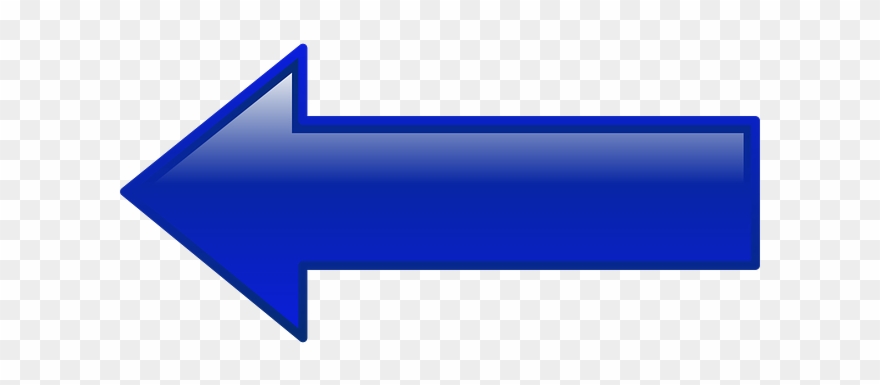 Left Blue Arrow Png Clipart