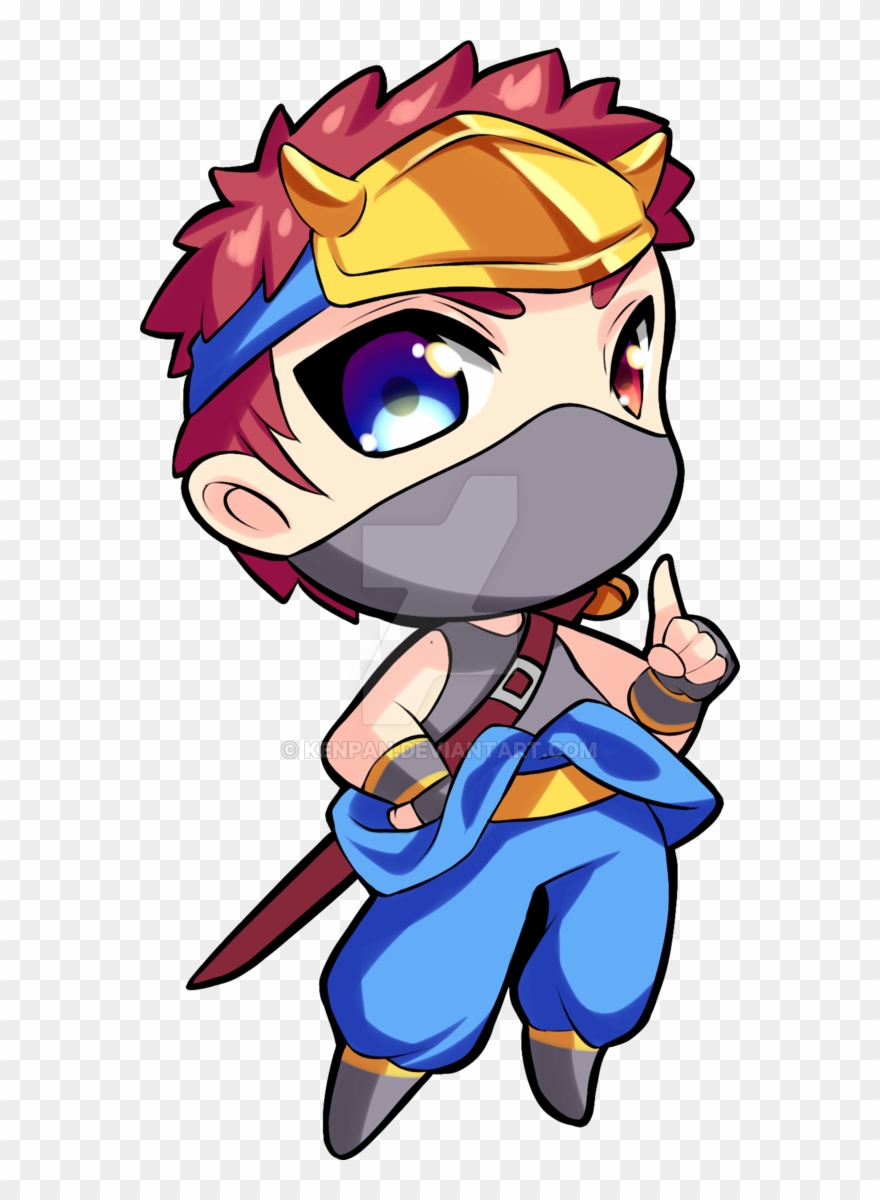 Caro Ninja 2 By Kenpan - Cartoon Clipart