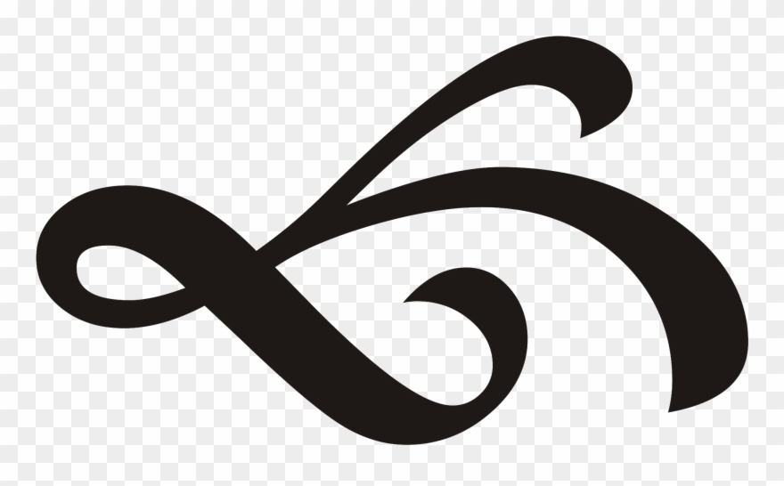 Simple Flourish Cliparts 2, Buy Clip Art - Ornaments Svg - Png Download