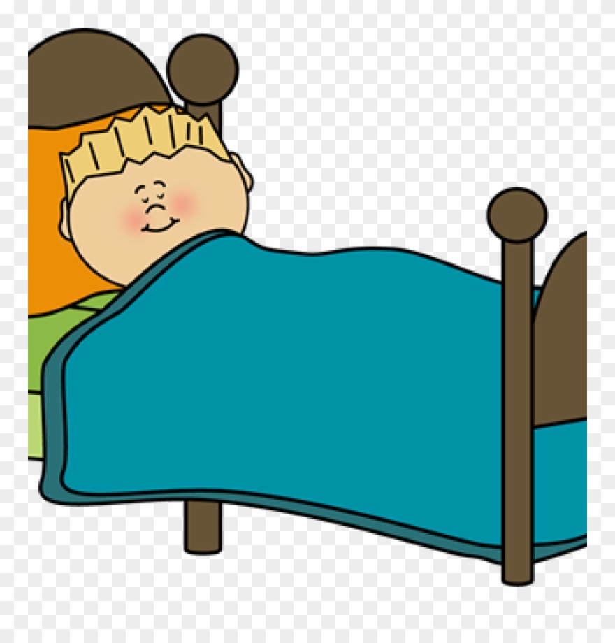 Clipart Royalty Free Download Go To Bed Clipart - Boy Sleeping Clip Art - Png Download
