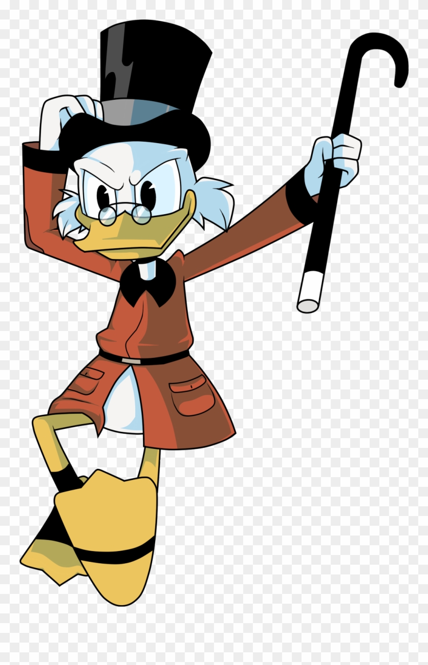 Mcduck-2017 - Scrooge Mcduck 2017 Cane Clipart