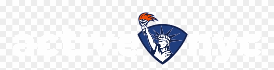Active Nyc - Statue Of Liberty Holding Flaming Torch Shie Flask Clipart