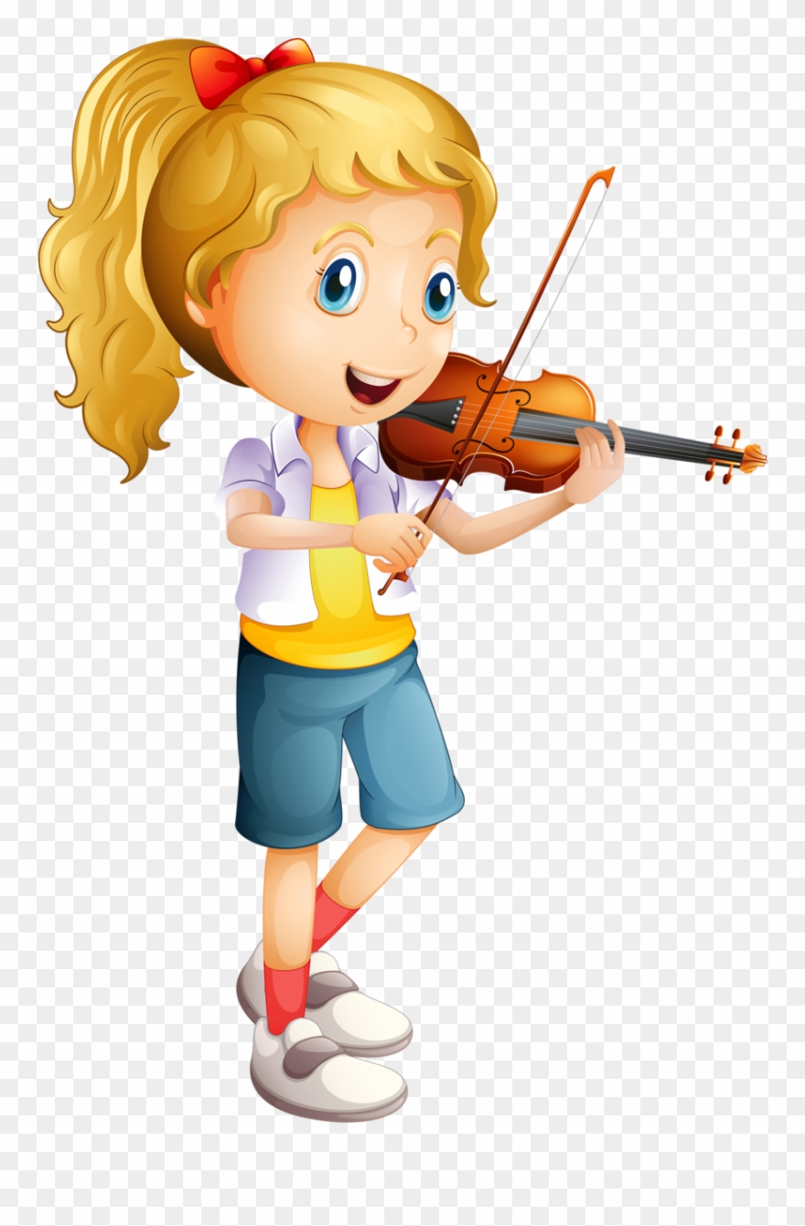Фото, Автор Soloveika На Яндекс - Play The Violin Clipart - Png Download