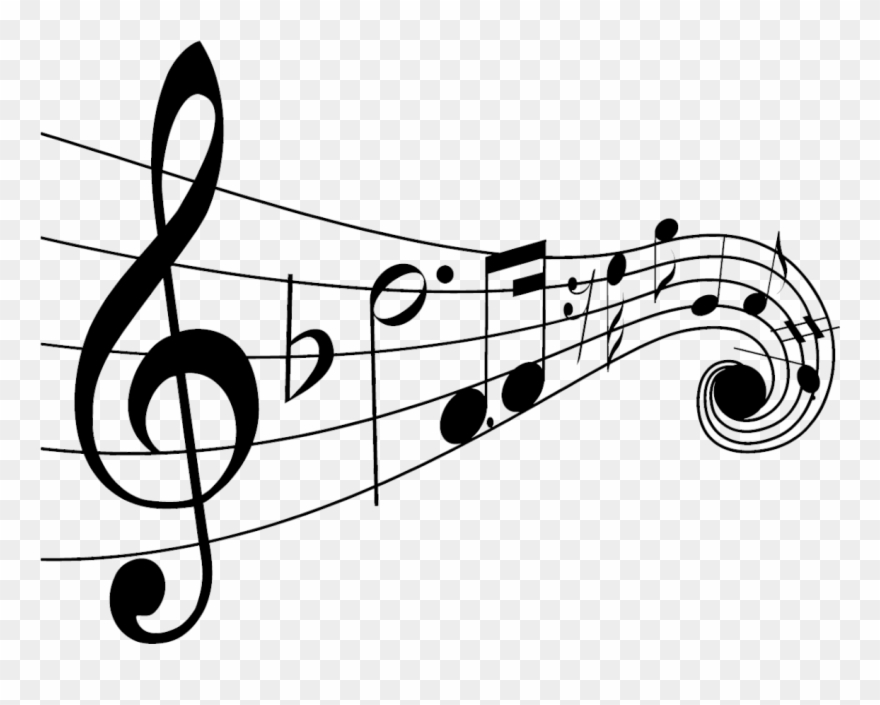 Music Notes Black And White Clipart (1548017) PinClipart