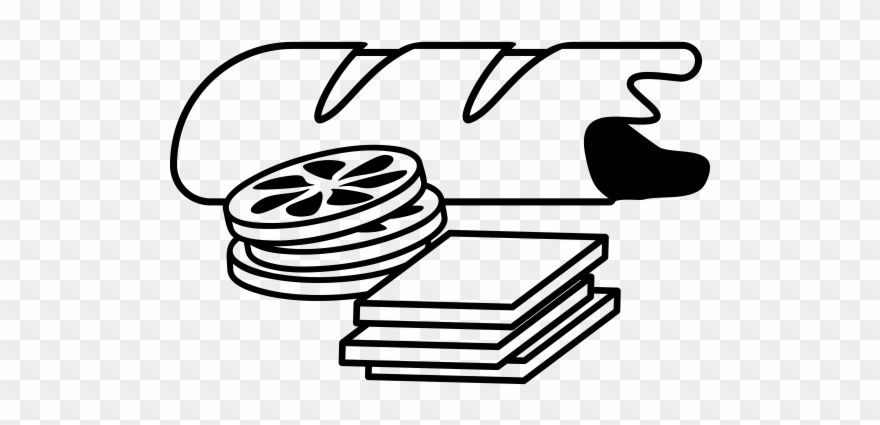 Food Rubber Stamp - Drawing Clipart