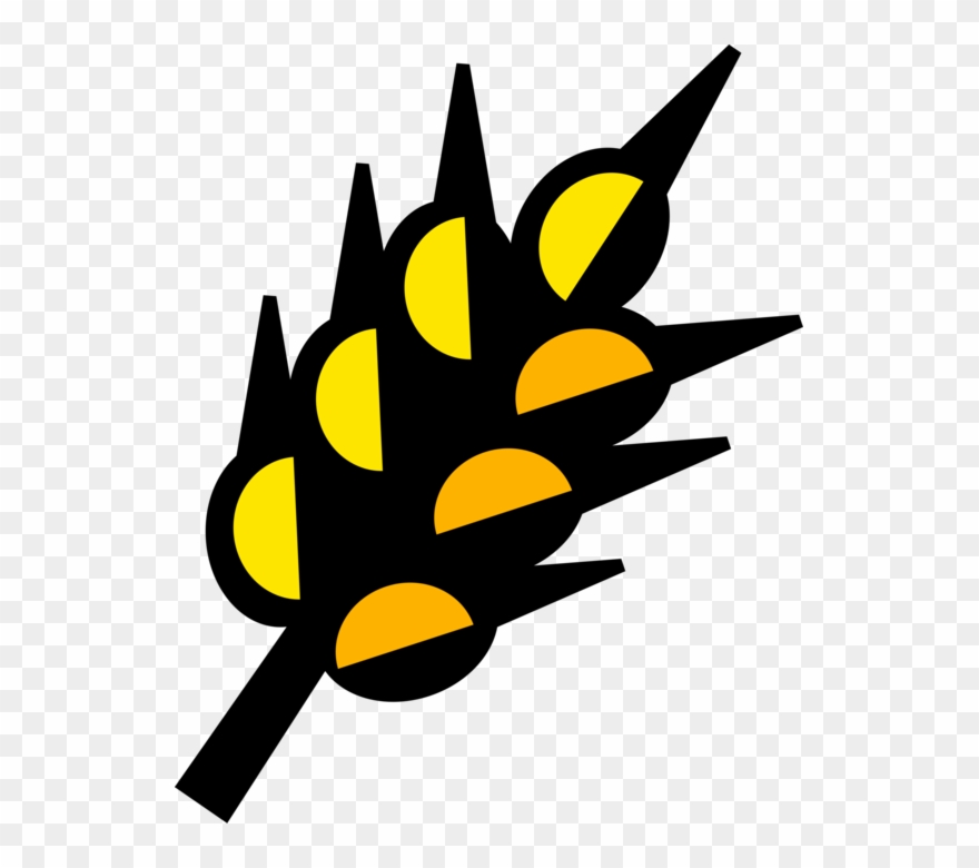 Wheat With Ear Spikes - Crop Clipart