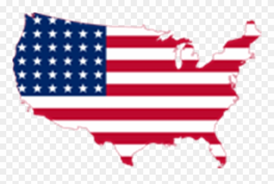The Latest News From The World Of Politics, Stage, - Flag Map Of United States Clipart