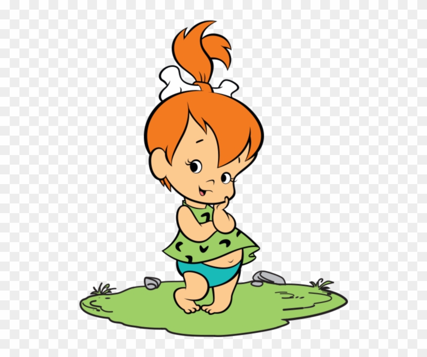 Pebbles Flintstone Party - Pebbles Flintstone Clipart