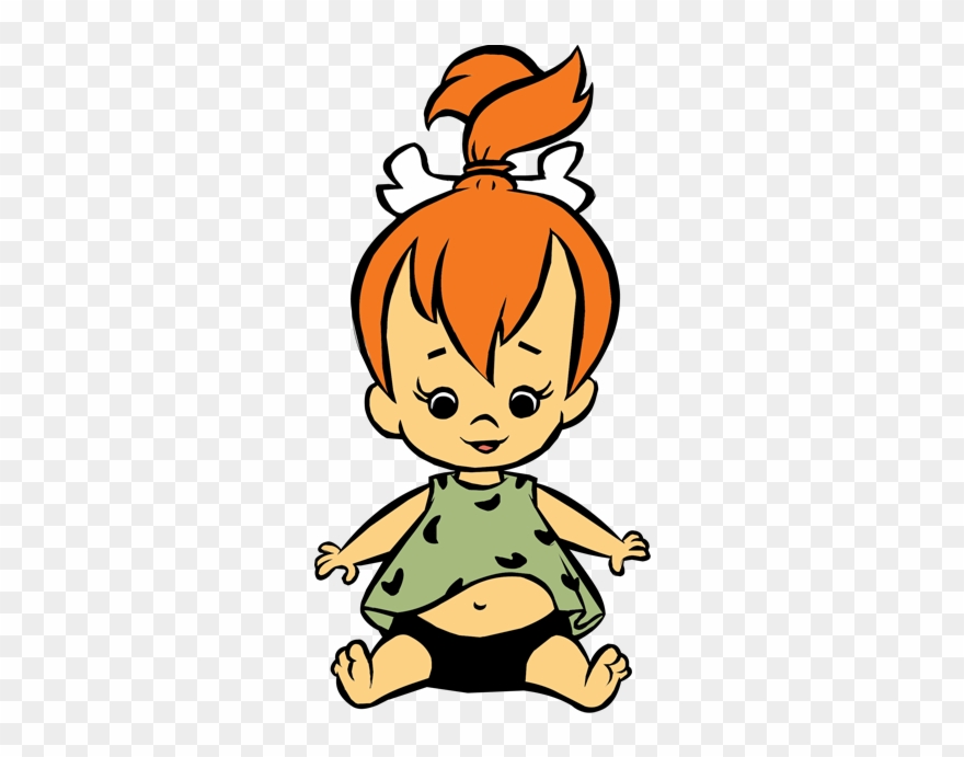 Flintstones-pebbles - Pebbles Flintstone Clipart