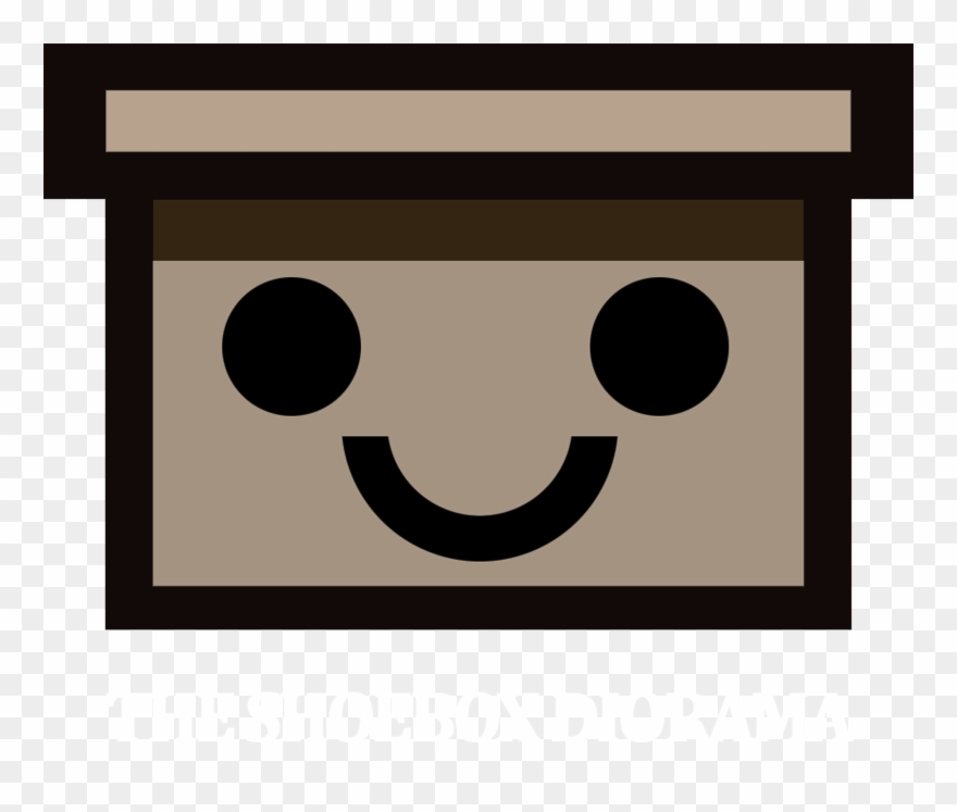 Theshoeboxdiorama Logo Fat White - Diorama No.3 : The Marchland Clipart