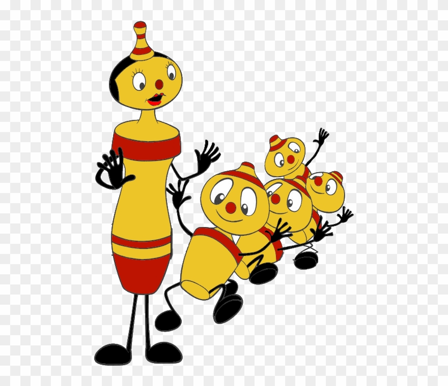 Skittles 2d - Noddy Skittles Family Toys Clipart