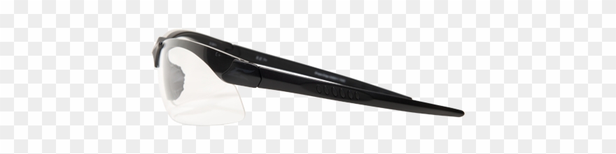 Edge Sharp Edge Matte Black Clear Thin Temple Vapor - Analog Watch Clipart