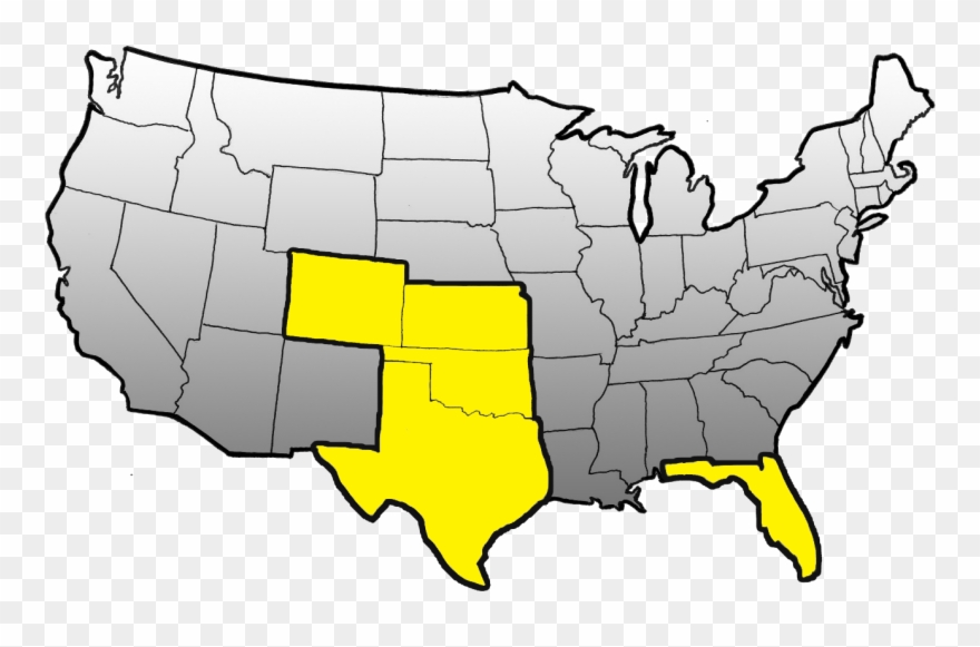 Jay's Valet's Locations Ntbka7rzc - Usa Map Outline Clipart