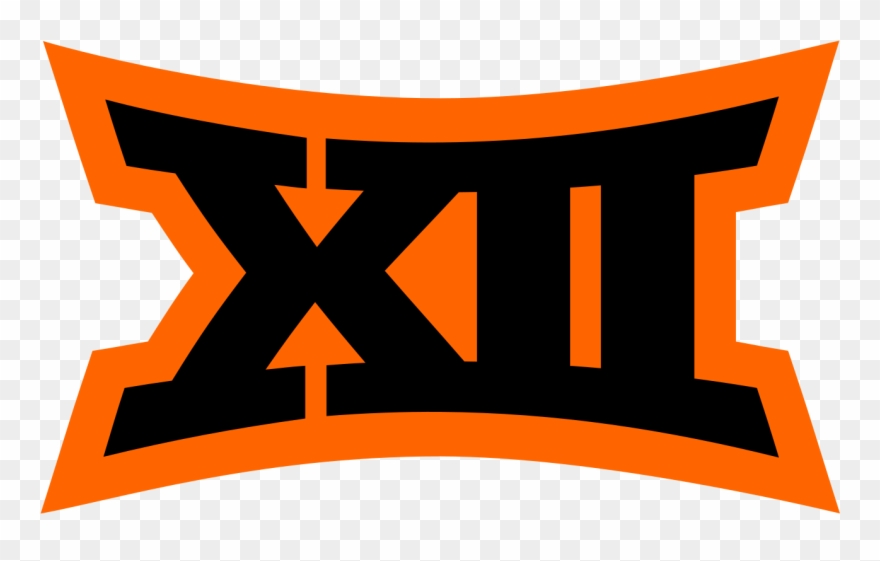 File Big 12 Logo In Okstate Colors Svg Wikipedia Oklahoma - Tcu Big 12 Conference Clipart