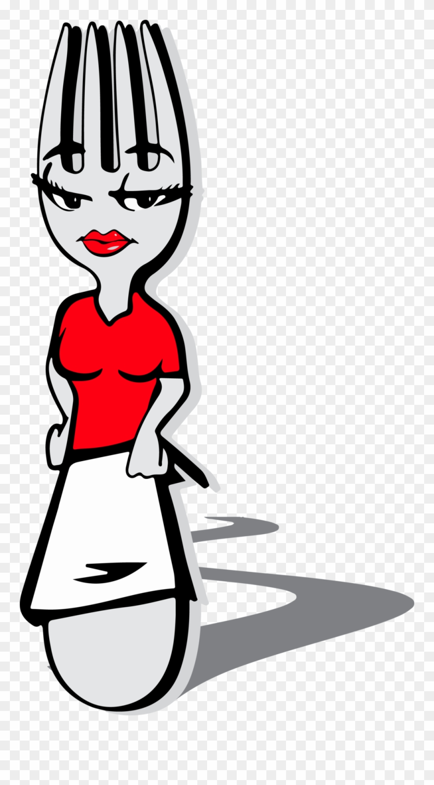 Fork On The Road Clipart