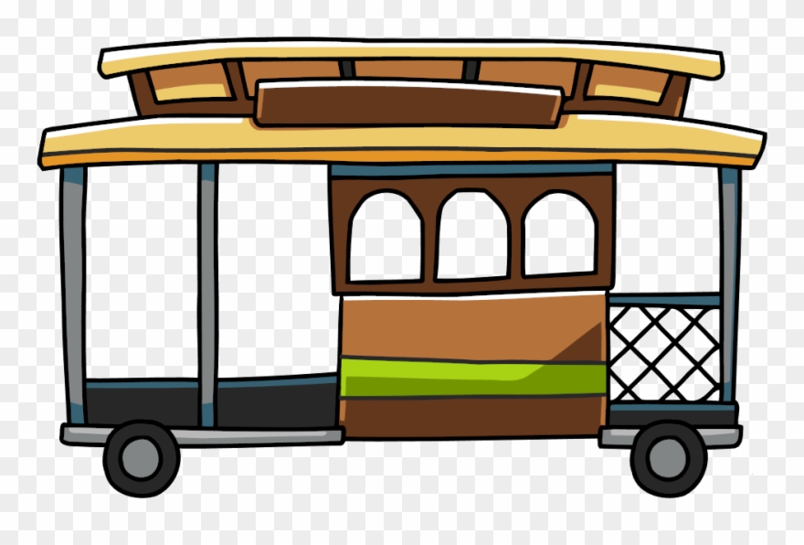 Cable Car - Cartoon Cable Car Png Clipart