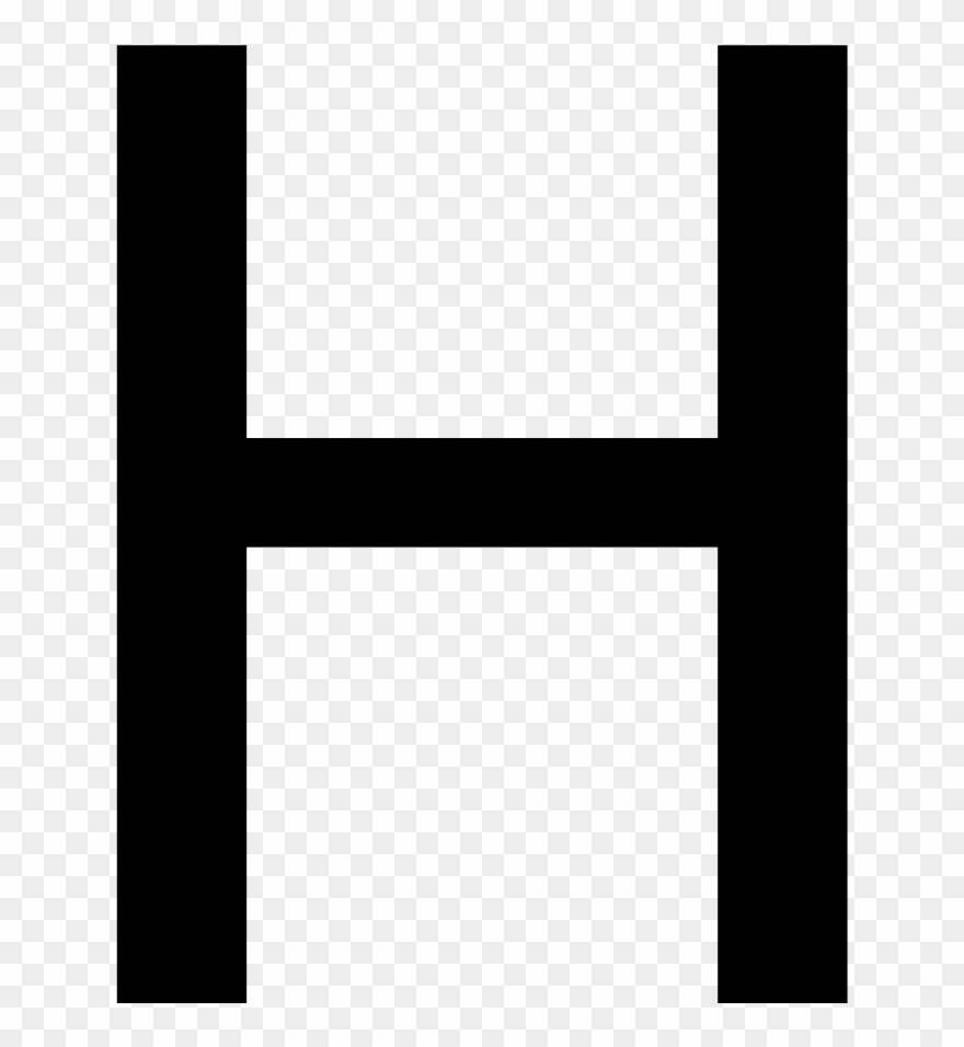 Related Free Clipart Daily - Greek Eta - Png Download