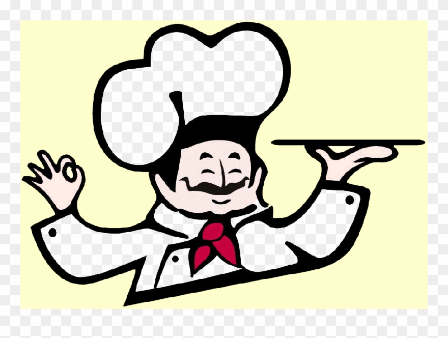 Caterer Chef Logo Clipart