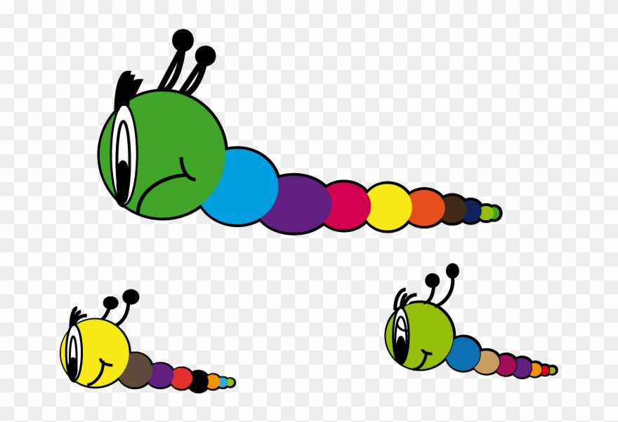 Gusanos Con Borde - Worm Clipart