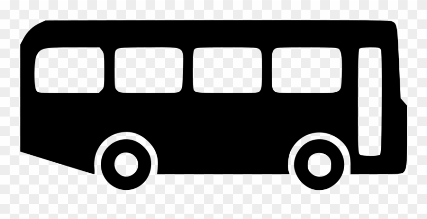 File - Bsicon Bus2 - Svg - Black Bus Clipart - Png Download