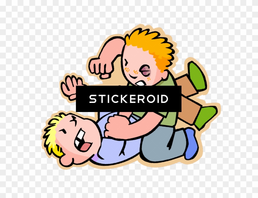 图png Clipart - 斗争 - Kids Fighting Transparent Png