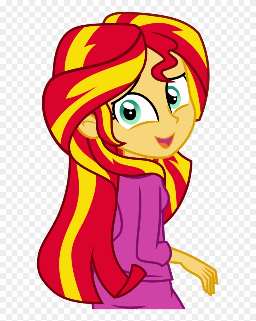 Artist Katequantum Clothes Cute Equestria Girls - Sunset Shimmer Clipart