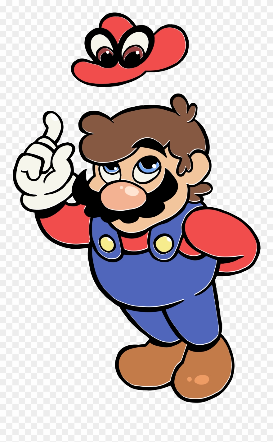 Mario's New Kingdom - Mario Series Clipart