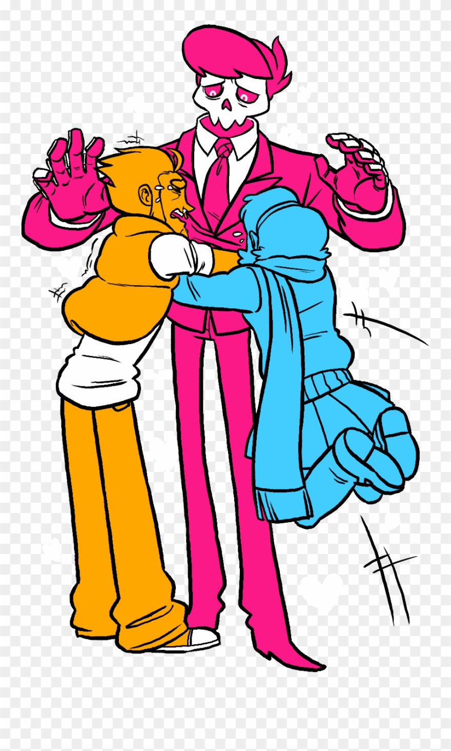 They All Need To Be Happy Again - Mystery Skulls Clipart