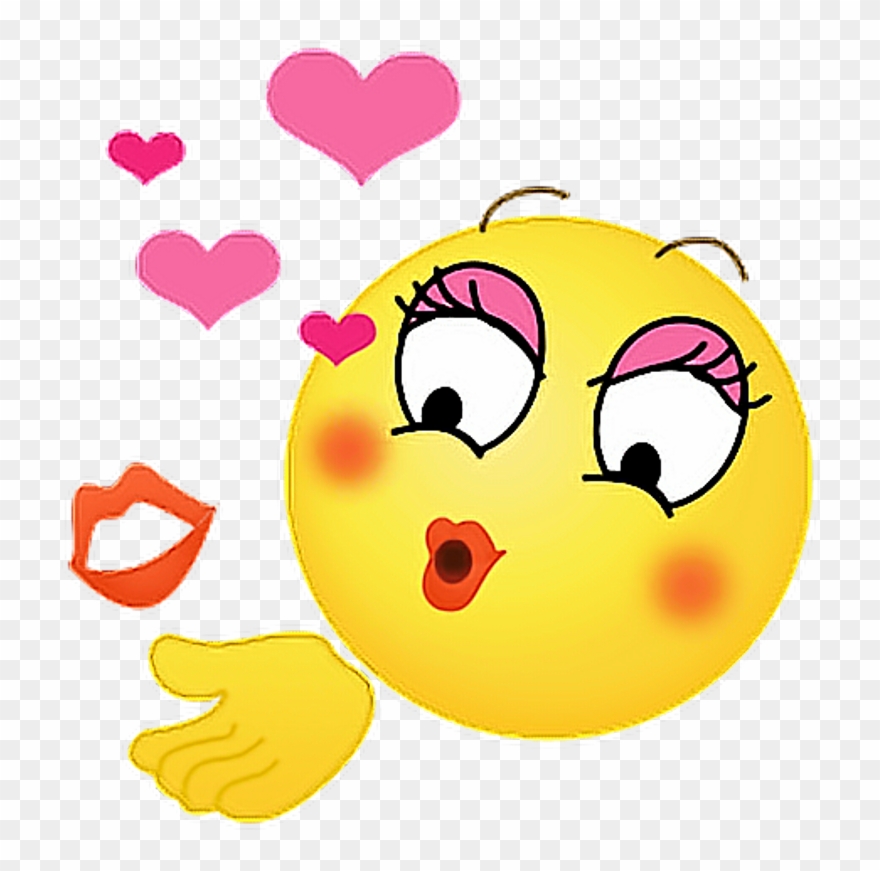 Emoticons Stickers Love Emotions Kiss Emojistickers - Kiss Emotions Clipart