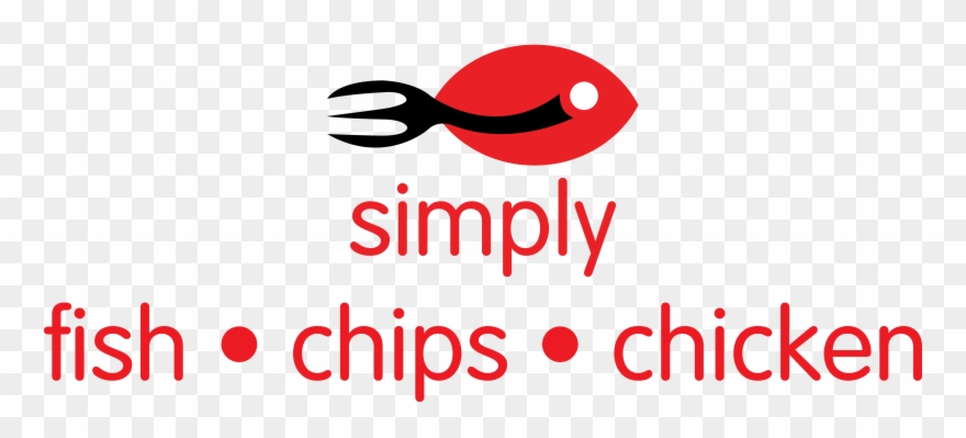 Simply Fish And Chips - Vision Point Marketing Logo Clipart
