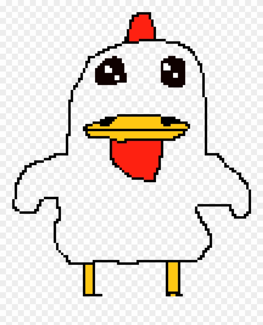 Chicken Dottie The Donut - Cartoon Clipart