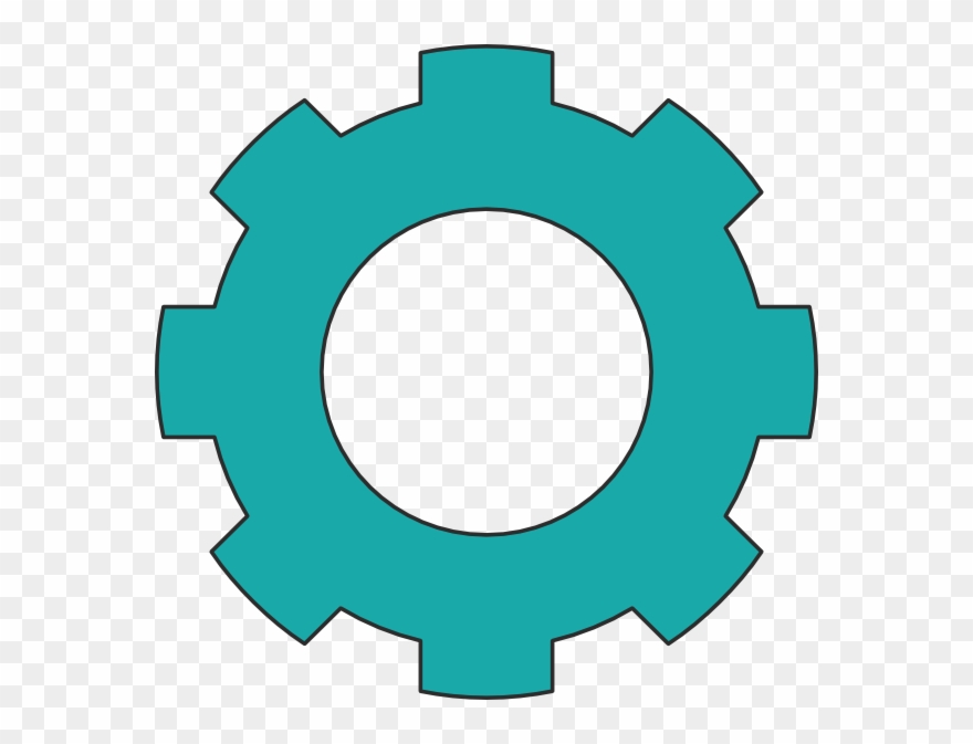 Clipart Gear Transparent Background - Png Download