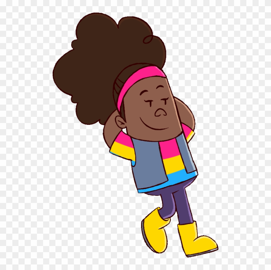 Drawed By Harold Hutchins Can U Draw A Pansexual Captain - Cartoon Clipart