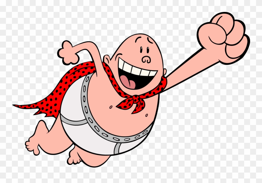 Tra La Laa - Captain Underpants Party Clipart