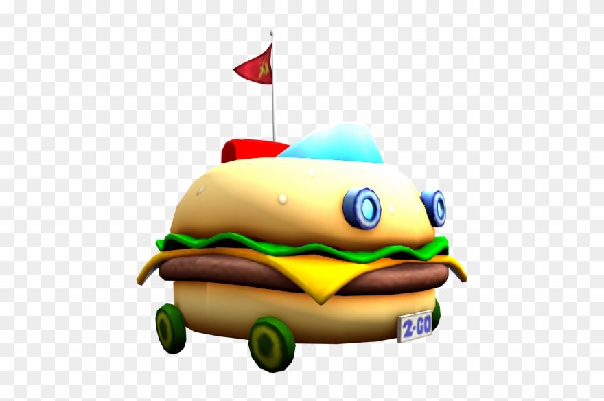 Download Zip Archive Spongebob Patty Wagon Clipart (1551332