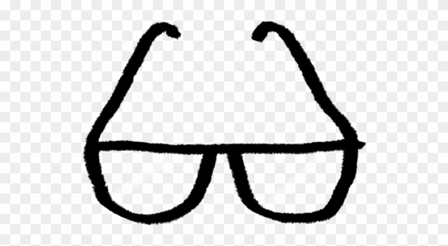 Glasses White Box Clipart