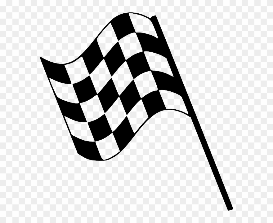 View Larger Image - Checkered Flag Clip Art - Png Download