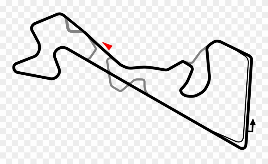 Moscow Raceway Grand-prix Circuit For Superbikes Configuration - Moscow Raceway Fim Clipart