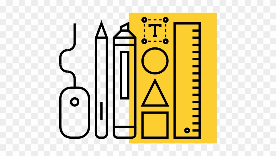 Unlimted Design Revision - Graphic Designs Tools Clipart - Png Download