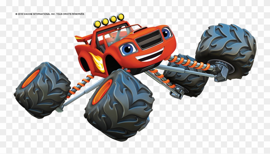Blaze Et Les Monster Machines - Blaze And The Monster Machines Png Clipart