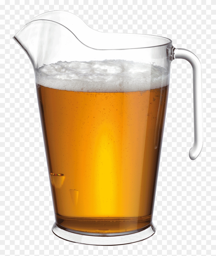 Transparent Beer Jug Png Transparent Download - Transparent Jug Of Beer Clipart
