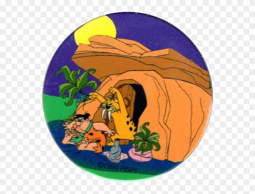 Baby Puss The Flintstones Clip Art - Flintstone Cartoon House - Png Download