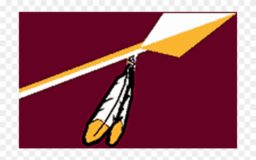 Washington Redskins Iron Ons - Washington Redskins Arrow Logo Clipart