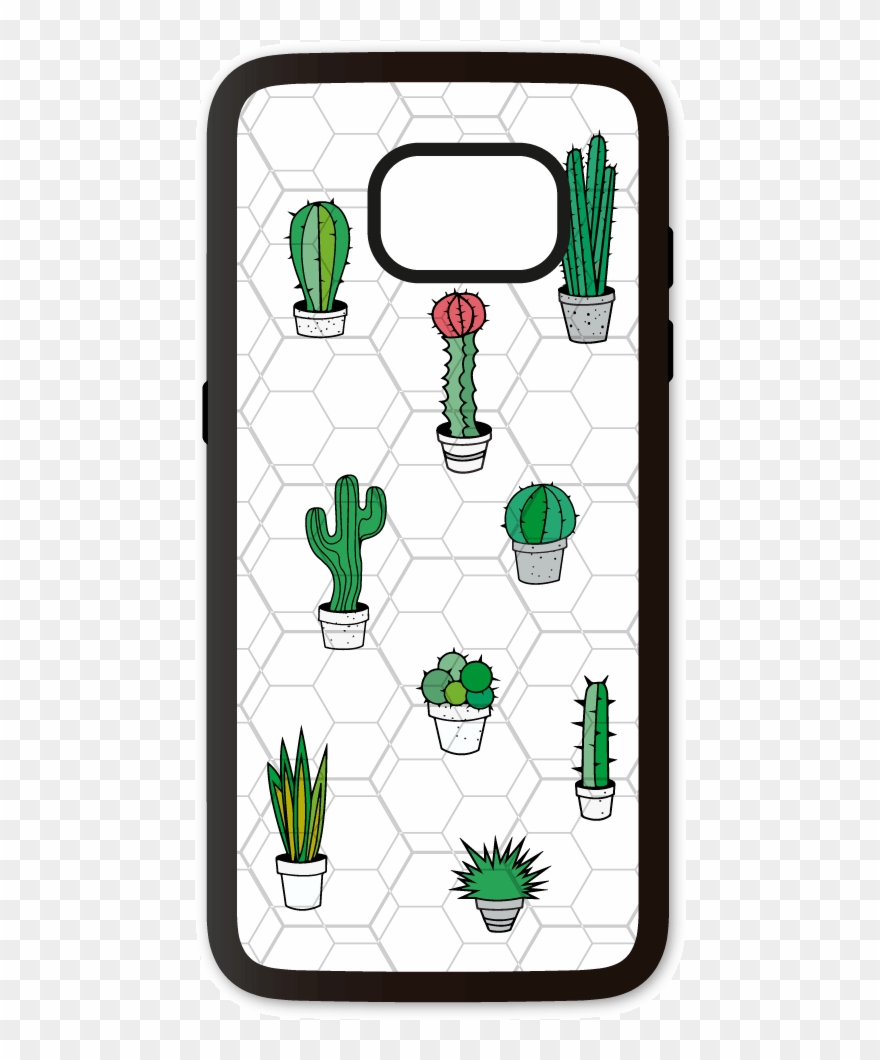 Funda Móvil Samsung Galaxy S7 Edge Cactus Miniaturas - Mobile Phone Clipart