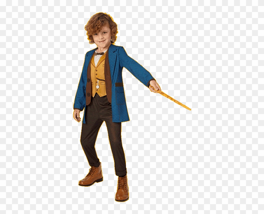 Newt Scamander Deluxe - Newt Scamander Costume Design Clipart