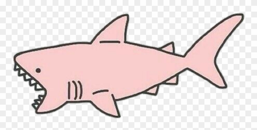 Pink Shark Clipart